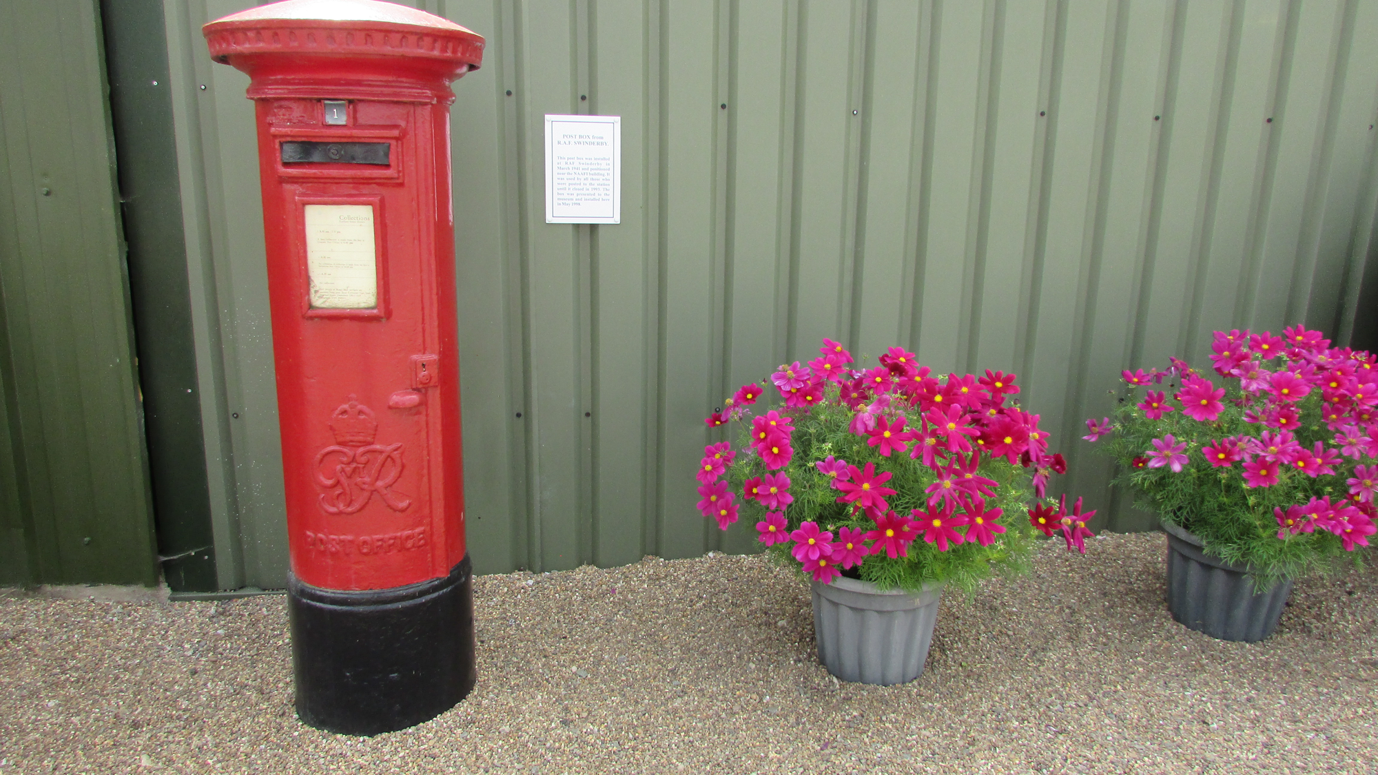 postbox flowers